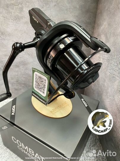Катушка карповая kaida Combat 7000-8000 рыболовная