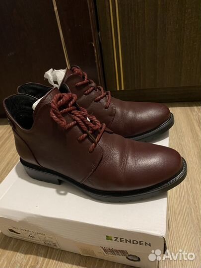 Полуботинки р.36 кожа