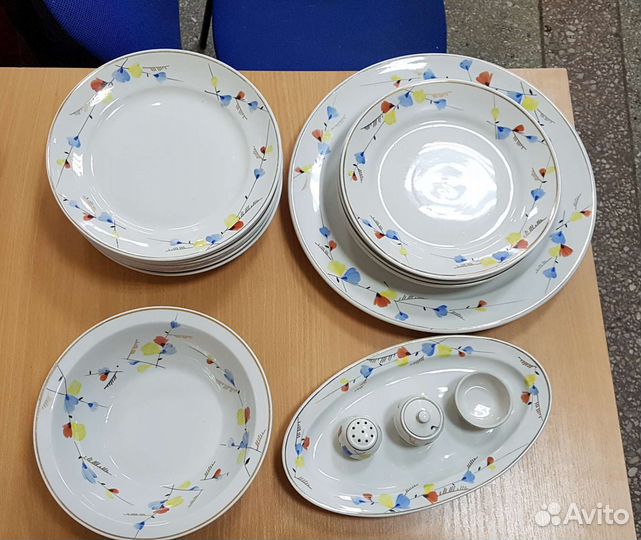 Набор столовой посуды Пролетарий СССР 50-60 года