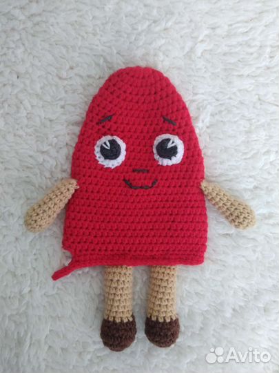 Логопедическое пособие вязаный язычок