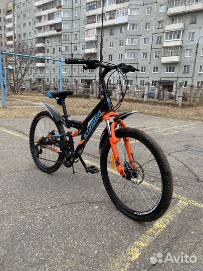 Подростковый велосипед stinger highlander 24