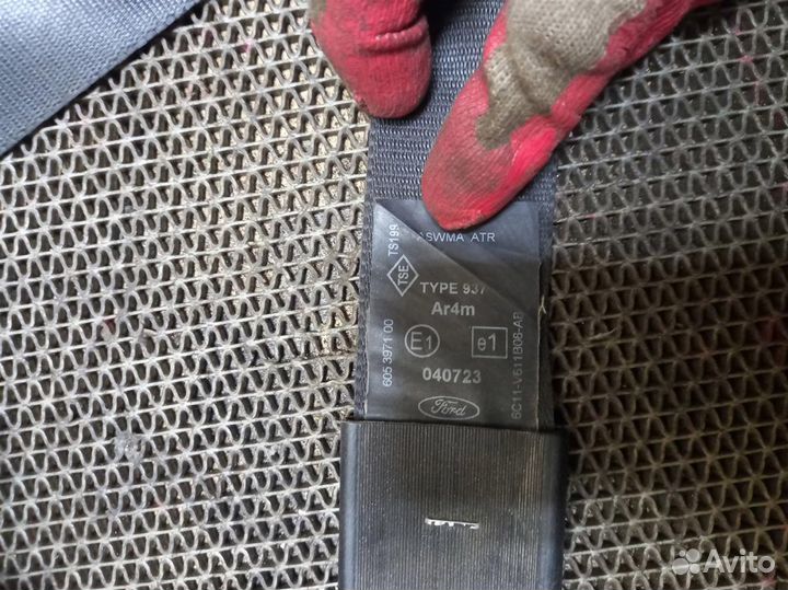 Ремень безопасности передний правый ford Transit