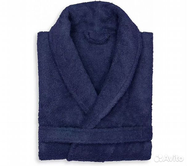 Халат махровый GoodNight 52-54 (xхl) темно-синий