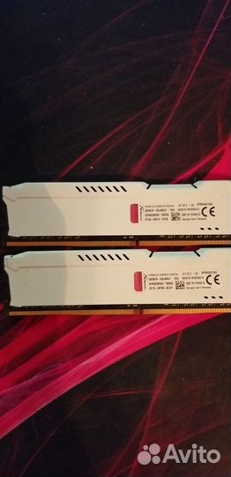 HyperX Fury DDR4 16Gb (2x8G) 2133 HX421C14FW2K2/16