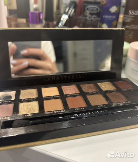 Палетка теней anastasia beverly hills