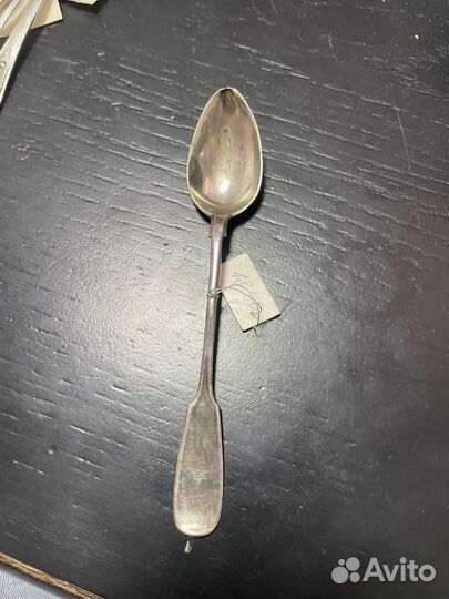 Серебряная ложка 1850год, 84 проьа. Есть клеймо