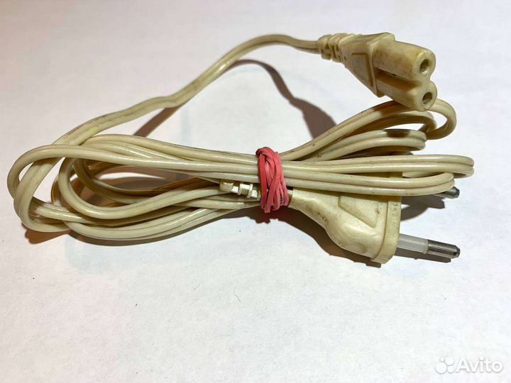 Кабель питания электроники времен СССР