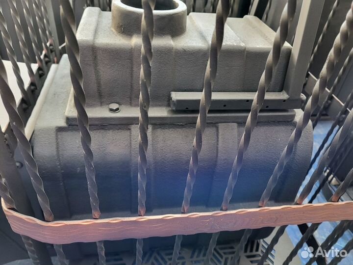 Чугунная печь для бани