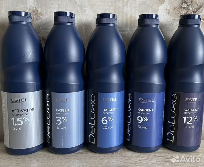 Оксид 3 6 9 12 эстель Deluxe новые
