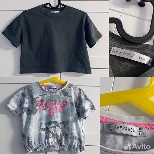 Пакет летних вещей для девочки 128 размер