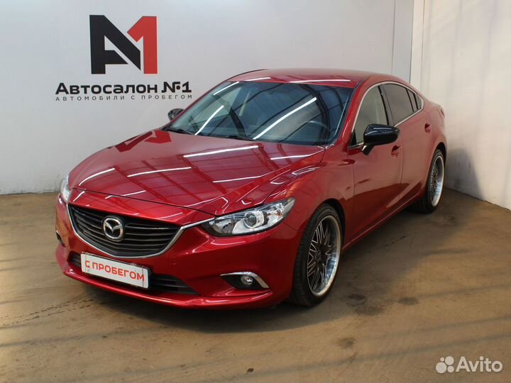 Mazda 6 2.5 AT, 2016, 102 000 км