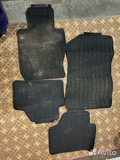 Резиновые коврики для BMW x1 оригинал