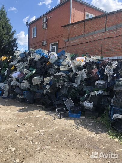 Пластиковые ящики бу