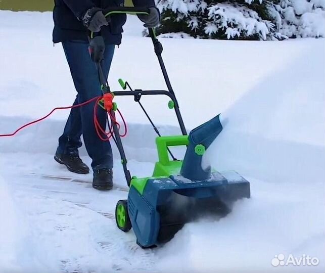 Электрические снегоуборщики в наличии