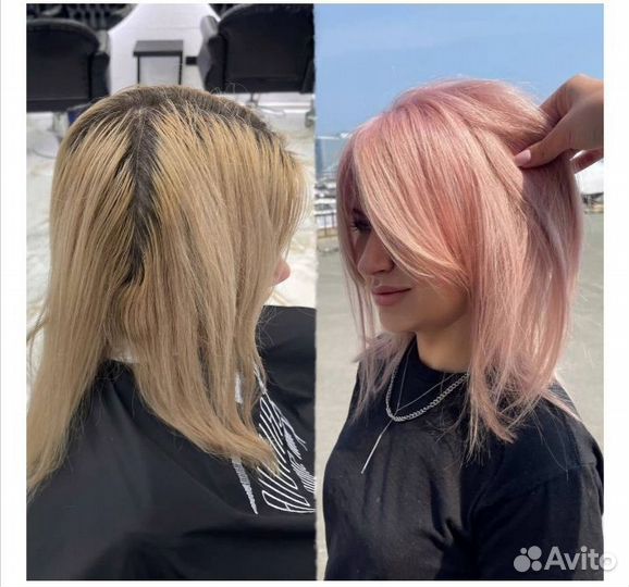 Окрашивание волос и другие парикмахерские услуги