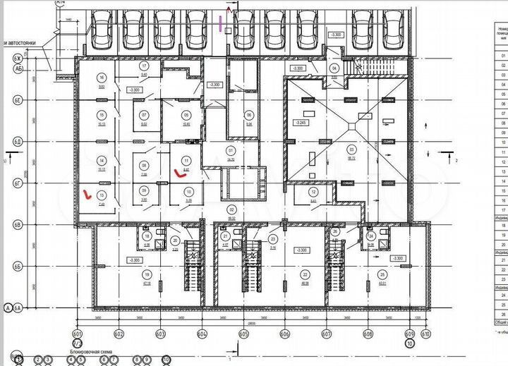 Машиноместо, 10 м²