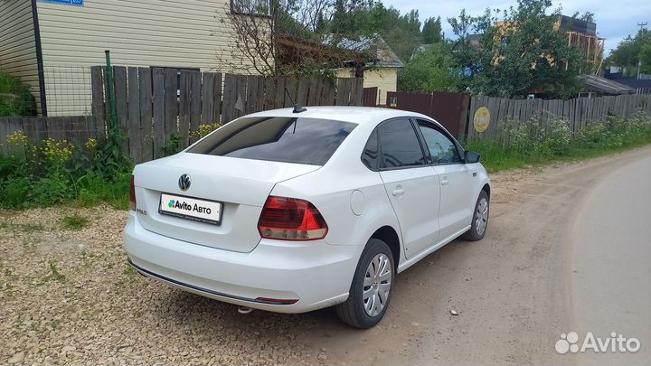 Volkswagen Polo 1.6 AT, 2017, 129 000 км