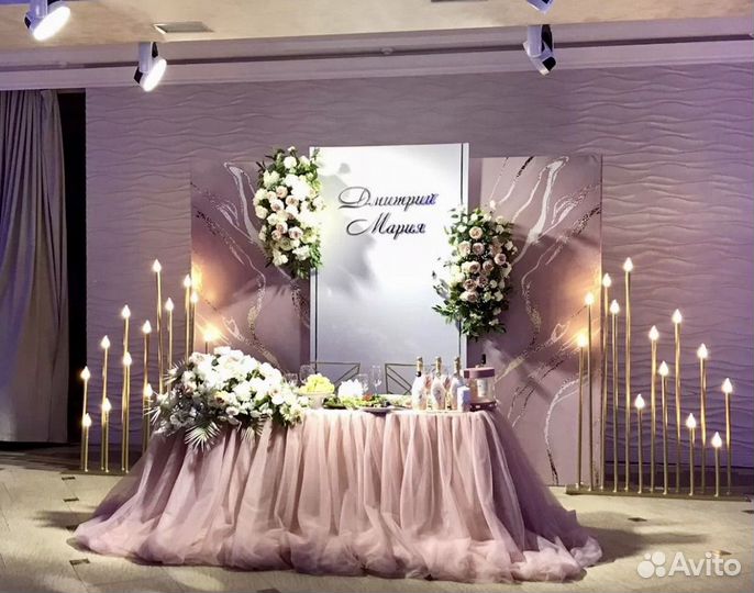 Свадебное оформление