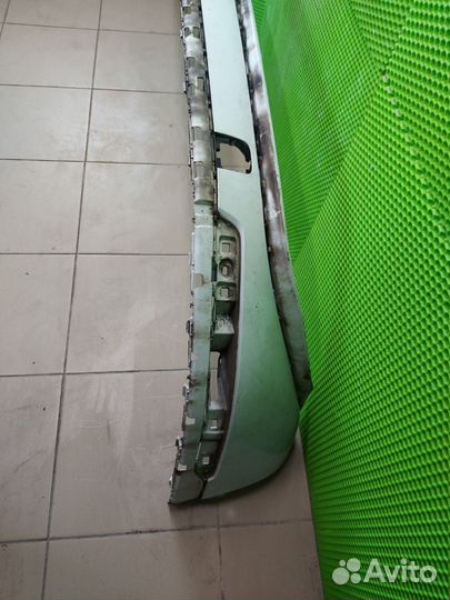 Спойлер (юбка) бампера задний Volkswagen Touareg