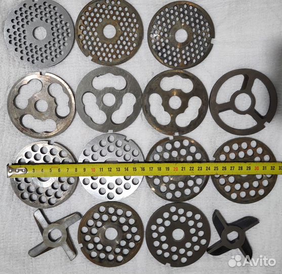 Решетки и ножи для мясорубки мим