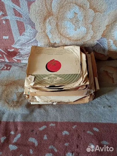 Старые грампластинки