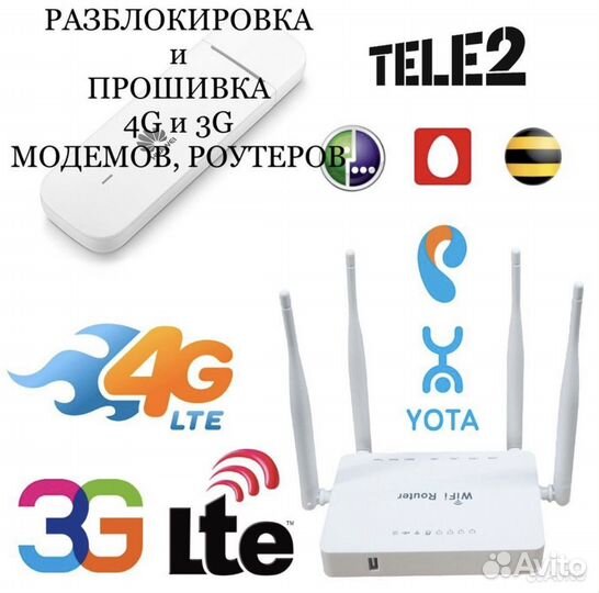 Прошивка модема и роуетра 4g разлочка, imei, ttl