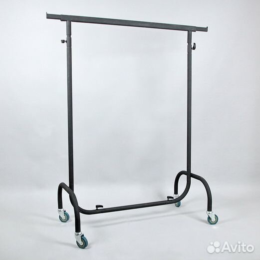 Вешало П-образное L1400мм H1150-2000мм, черный