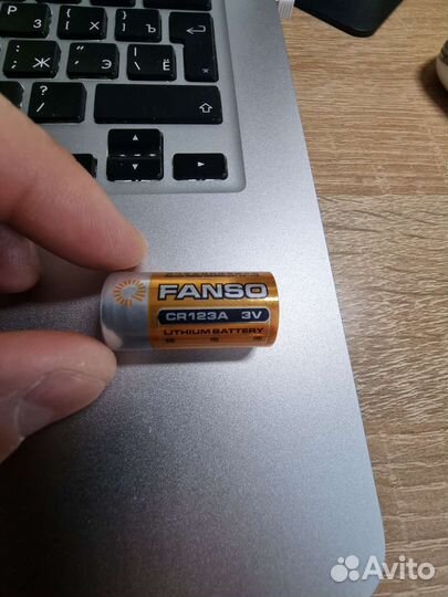 Батарейка для сигнализации, вспышки Fanso cr123a