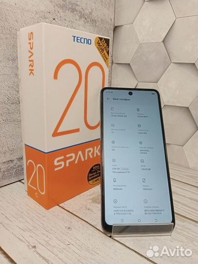 TECNO Spark 20, 8/128 ГБ