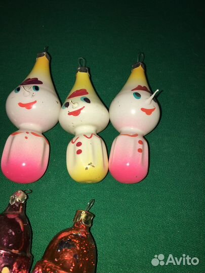 Елочные игрушки СССР редкие