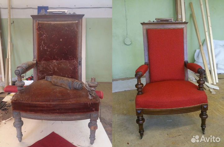 Реставрация мебели, Услуги чпу