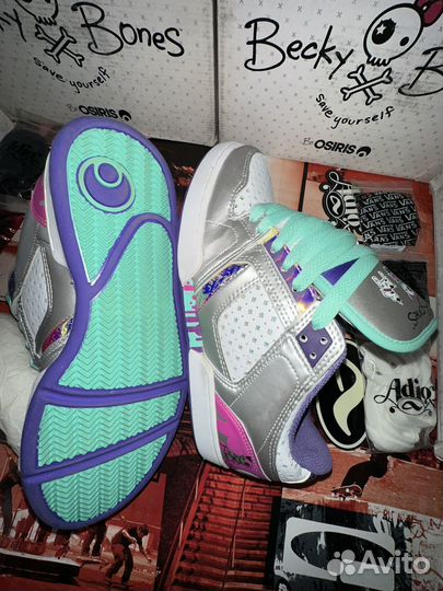 Osiris NYC 83 Low Becky Bones 2010 adio,dvs,globe