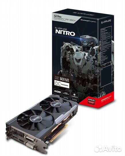 Видеокарта Sapphire R9 380X 4gb