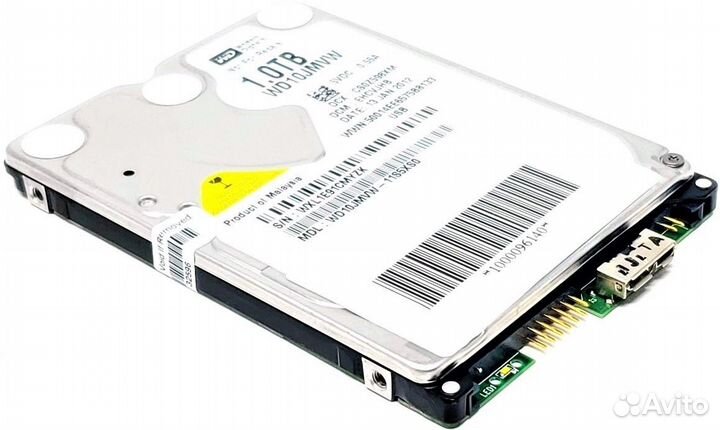 Жёсткий диск от WD переносной на 1tb битые сектора