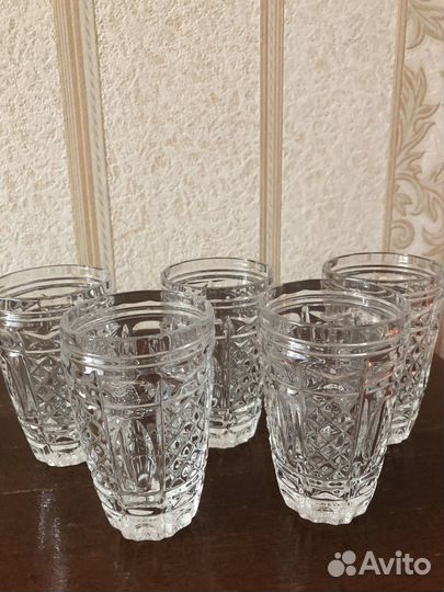 Хрустальные бокалы СССР