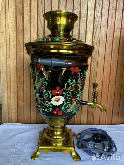 Самовар электрический расписной