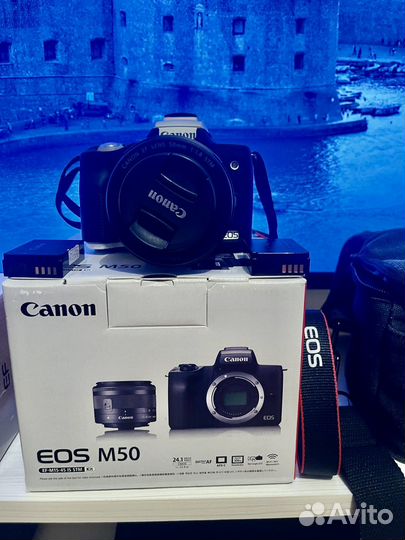 Зеркальный фотоаппарат canon eos m 50