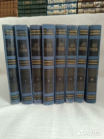 А.П. Чехов, собрание сочинений в 8 томах