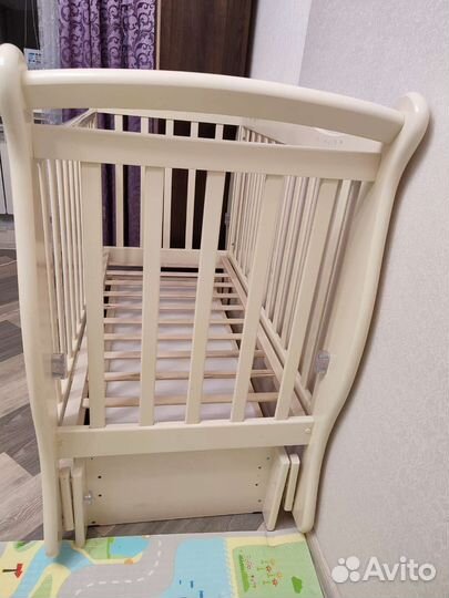 Детская кровать с маятником для новорождённых