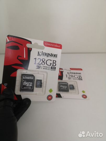 Флешка Kingston 128gb Микро SD