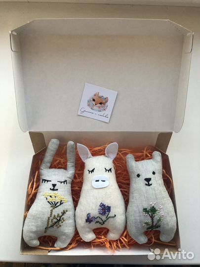 Набор мини- плюшики