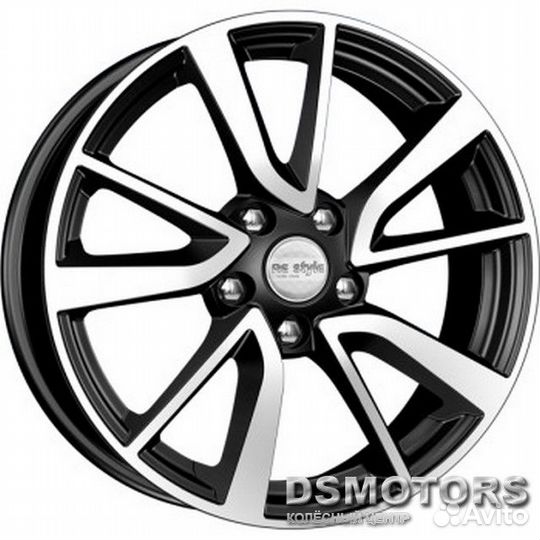 Диски кс699 7/17 5x114.3 ET40 d66.1 алмаз чёрный