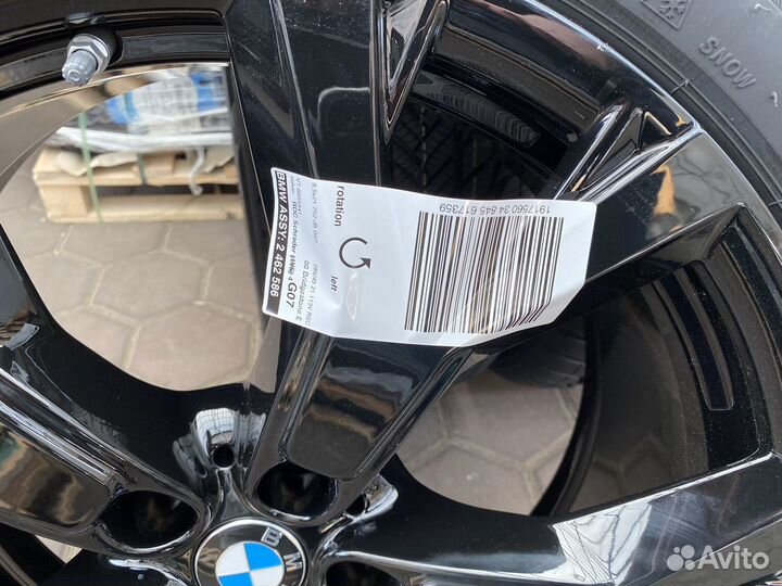 Оригинал. Зимние колеса R21 BMW X7, стиль 752