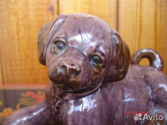 Гжель.Щенок.Под реставрацию