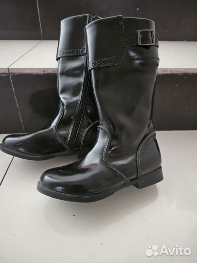Сапоги на девочку zara
