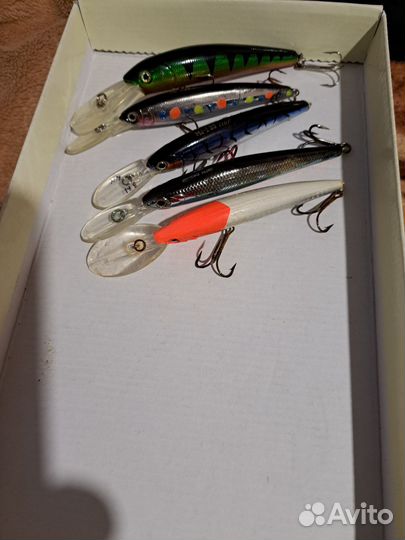 Воблеры для троллинга бу