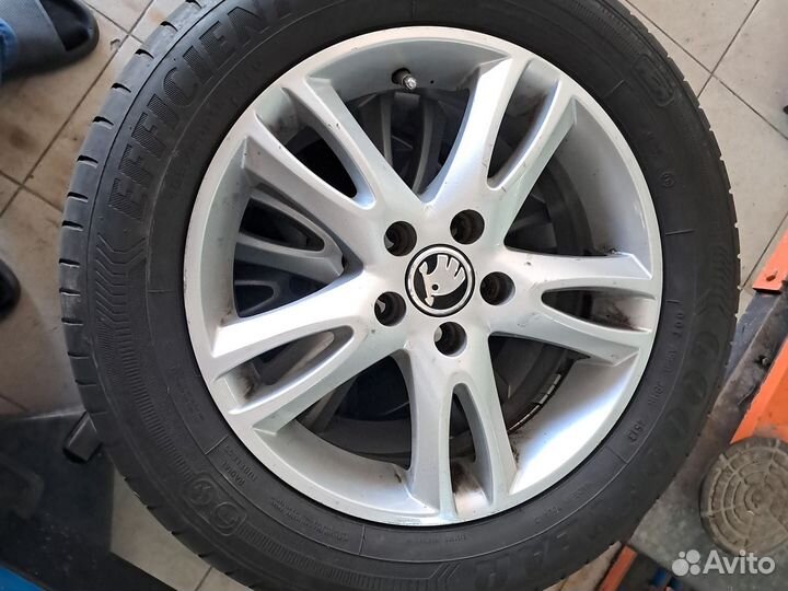 Колеса на skoda octavia r15