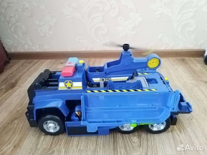 Полицейская машина гонщика, щенячий,патрулевоз