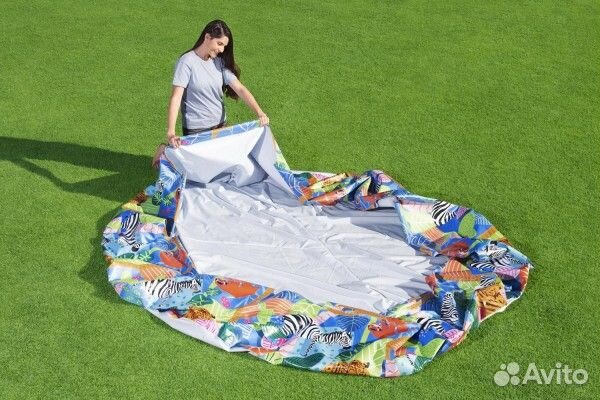 Бассейн для дачи Steel Pro 305х66см, 4062л Bestway