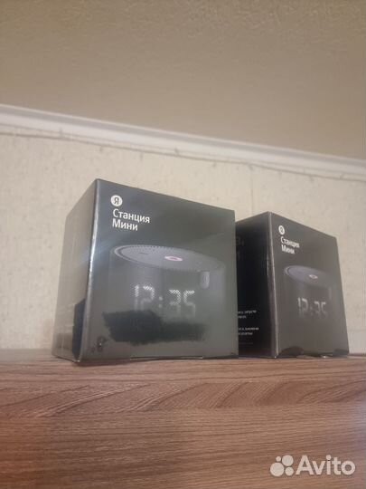Умная колонка Яндекс станция мини с часами